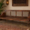 Handcrafted Rustic Wooden Bench1