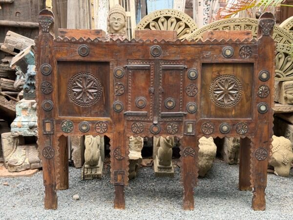 Handcrafted Heritage Console Cabinet2