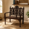 Wooden Bench & Chair Set-COLLECTIBLE VINTAGE7