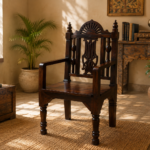 Wooden Bench & Chair Set-COLLECTIBLE VINTAGE6