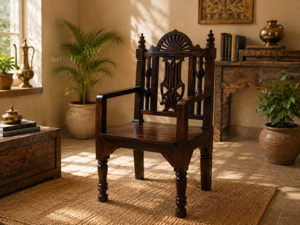 Wooden Bench & Chair Set-COLLECTIBLE VINTAGE6