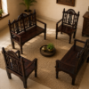 Wooden Bench & Chair Set-COLLECTIBLE VINTAGE4