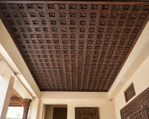 Wooden Carved Ceiling Panel-collectible vintage3