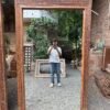 Vintage Handcrafted Wooden Carved Mirror-collectible vintage-4