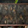 Handcrafted carved wooden wall panel with intricate rustic heritage patterns - COLLECTIBLE VINTAGE6