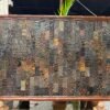 Handcrafted carved wooden wall panel with intricate rustic heritage patterns - COLLECTIBLE VINTAGE4
